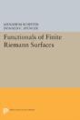 Functionals Of Finite Riemann Surfaces - Preview