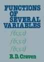 Functions Of Several Variables - Preview