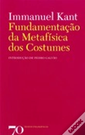 Capa do artigo Fundamentação da Metafísica dos Costumes