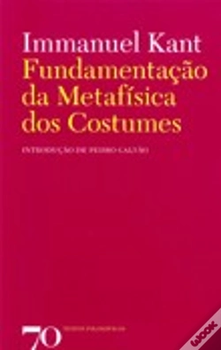 Capa do artigo Fundamentação da Metafísica dos Costumes