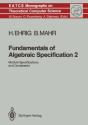 Fundamentals Of Algebraic Specification 2 - Preview