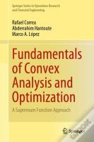 Fundamentals Of Convex Analysis And Optimization