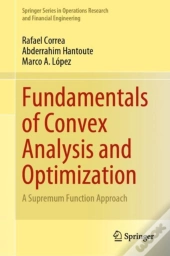Fundamentals Of Convex Analysis And Optimization
