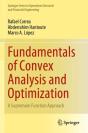 Fundamentals Of Convex Analysis And Optimization - Preview