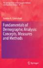 Fundamentals Of Demographic Analysis: Concepts, Measures And Methods - Preview