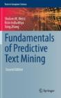 Fundamentals Of Predictive Text Mining - Preview