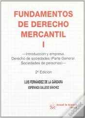 Capa do artigo Fundamentos De Derecho Mercantil I
