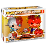 Capa do artigo Funko Pop! Animation - 2-Pack Animation: My Hero Academia S9 - Shoto Todoroki & Endeavor (Special Edition)
