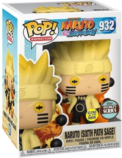 Capa do artigo Funko Pop! Animation Naruto Vinyl Figure Series Naruto Six Path Sage (Glow) 9 cm