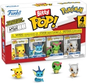 Capa do artigo Funko Pop! Bitty - 4-Pack: Pokémon - Pikachu / Vaporeon / Squirtle / Cubone