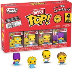 Capa do artigo Funko Pop! Bitty - 4-Pack: The Simpsons - Maggie / Homer / Barney / Bartman