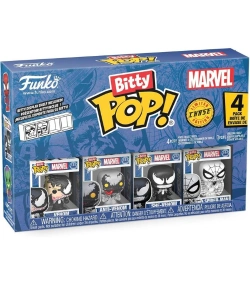 Capa do artigo Funko Pop! Bitty Pop: Marvel Spiderman - Venom 4pk