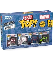 Capa do artigo Funko Pop! Bitty Pop: Spiderman - Miles Morales 4pk