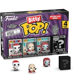 Capa do artigo Funko Pop! Bitty - The Nightmare Before Christmas: Santa Jack (4-Pack)