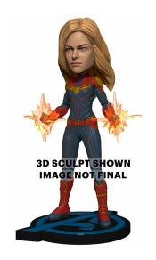 Capa do artigo Funko Pop! Bobble-Head Avengers: Endgame Head Knocker - Captain Marvel 20 cm