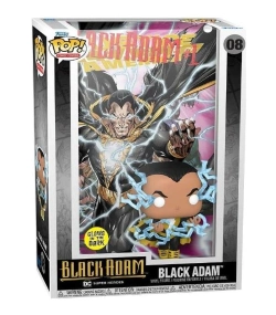 Capa do artigo Funko Pop! Comic Covers - DC Comics: Black Adam (Glow)
