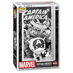 Capa do artigo Funko Pop! Comic Covers - Marvel: Captain America