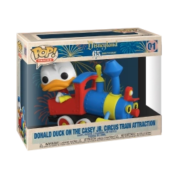 Capa do artigo Funko Pop! Disney - Donald on Train (#01) [Disneyland 65th Anniversary]  