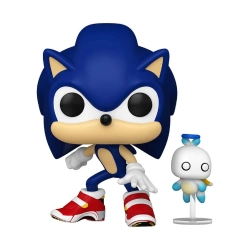 Capa do artigo Funko Pop! Games: Sonic The Hedgehog POP & Buddy! Vinyl Figure Sonic w/ HChao 9 cm