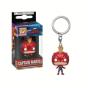 Funko Pop! Keychain Marvel - Captain Marvel (with Helmet) - Preview