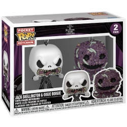Capa do artigo Funko POP! Pocket Keychain The Nightmare Before Christmas (2-Pack): Jack & Oogie Boogie