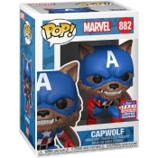 Capa do artigo Funko Pop! Marvel #882 Capwolf Funkon 2021 Exclusivo