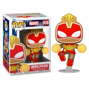 Capa do artigo Funko Pop! Marvel - Holiday Captain Marvel #936