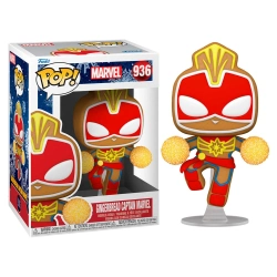 Capa do artigo Funko Pop! Marvel - Holiday Captain Marvel #936