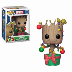 Capa do artigo Funko Pop! Marvel: Holiday Groot with Lights and Ornaments Vinyl Figure 10 cm