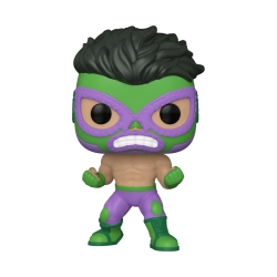 Capa do artigo Funko Pop! Marvel: Lucha Libre - The Hulk 9 cm