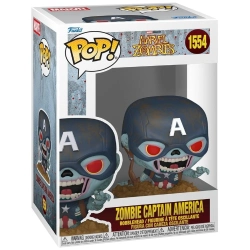 Capa do artigo Funko POP! Marvel - Marvel Zombies Series 4 - Zombie Captain America