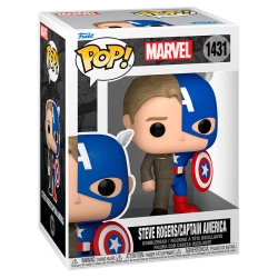 Capa do artigo Funko Pop! Marvel - Steve Rogers/Captain America