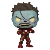 Capa do artigo Funko Pop! Marvel What If...? - Zombie Iron Man 9 cm