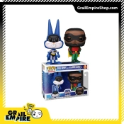 Capa do artigo Funko Pop! Movies - Space Jam A New Legacy Bugs Bunny as Batman & LeBron James as Robin Exclusivo