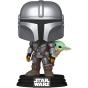 Funko POP! Star Wars: The Mandalorian - The Mandalorian with Grogu 818 - Preview