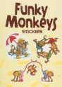 Funky Monkeys Stickers - Preview
