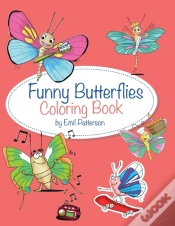Capa do artigo Funny Butterflies Coloring Book