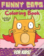 Funny Cats Coloring Book