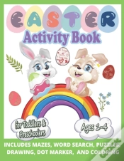 Capa do artigo Funny & Happy Easter Coloring And Activity Book For Toddlers And Preschoolers Gift