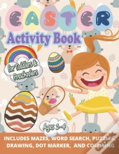 Funny & Happy Easter Coloring And Activity Book For Toddlers And Preschoolers Gift