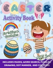 Funny & Happy Easter Coloring And Activity Book For Toddlers And Preschoolers Gift