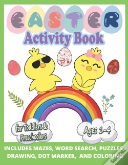 Capa do artigo Funny & Happy Easter Coloring And Activity Book For Toddlers And Preschoolers Gift