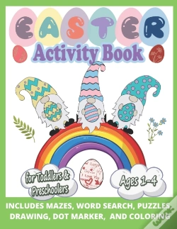Capa do artigo Funny & Happy Easter Coloring And Activity Book For Toddlers And Preschoolers Gift