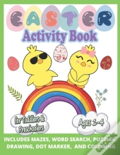 Funny & Happy Easter Coloring And Activity Book For Toddlers And Preschoolers Gift