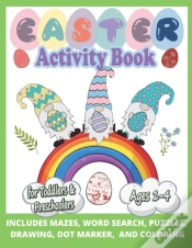 Capa do artigo Funny & Happy Easter Coloring And Activity Book For Toddlers And Preschoolers Gift