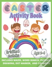 Capa do artigo Funny & Happy Easter Coloring And Activity Book For Toddlers And Preschoolers Gift