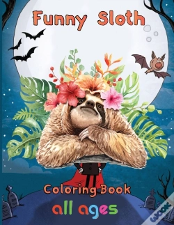 Capa do artigo Funny  Sloth Coloring Book   All Ages