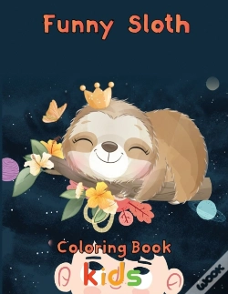Capa do artigo Funny  Sloth Coloring Book    Kids