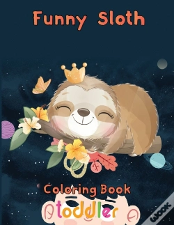 Capa do artigo Funny  Sloth Coloring Book   Toddler