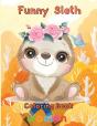 Funny  Sloth Coloring Book   Women - Preview